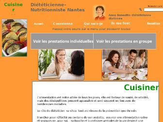 dieteticienne-nutritionniste-nantes.fr website preview