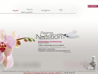 reims-nutrition.fr website preview