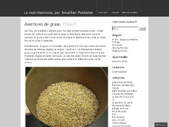 lenutritionniste.com website preview