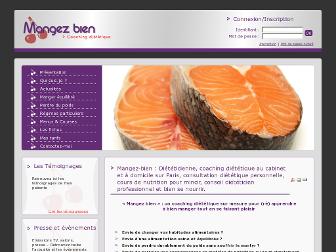 mangez-bien.fr website preview