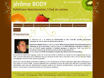 body-diet.fr website preview