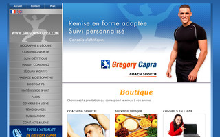 gregory-capra.com website preview