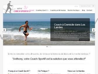 votrecoachsportif.fr website preview