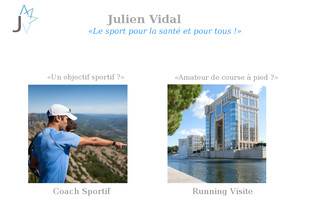 julienvidal.fr website preview