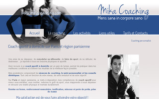 mikacoaching.com website preview