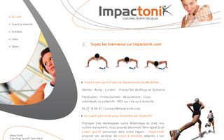impactonik.com website preview