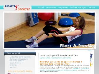 mon-coach-sportif-a-domicile.fr website preview