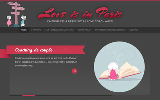 loveisinparis.com website preview