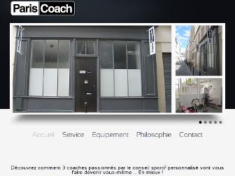 pariscoach.fr website preview