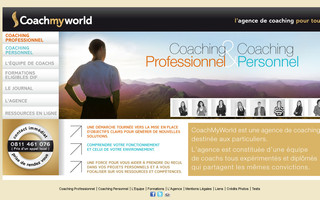 coachmyworld.com website preview