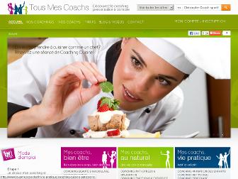 tousmescoachs.fr website preview