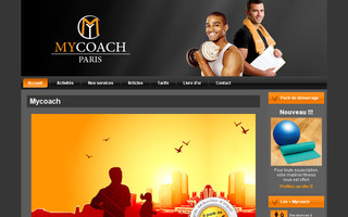 mycoach-paris.com website preview