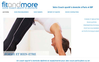 fitandmore-gym.com website preview