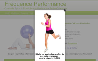 frequence-performance.fr website preview