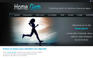 home-gym.fr website preview
