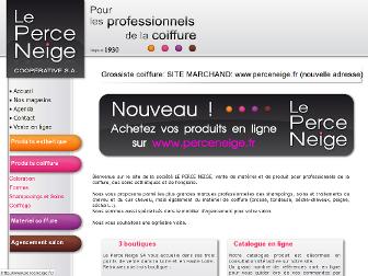 leperceneige.fr website preview