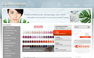 coiffstore.fr website preview