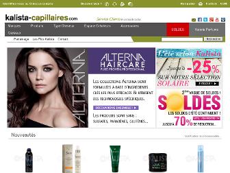 kalista-capillaires.com website preview