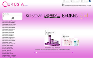 cerusia.com website preview
