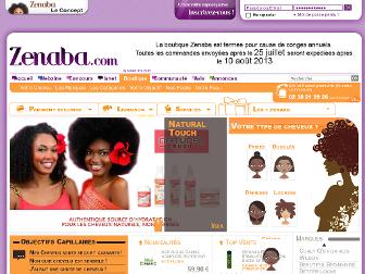 boutique.zenaba.com website preview