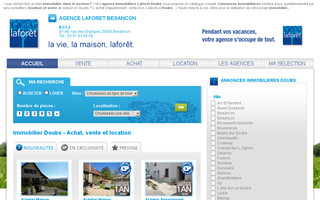 laforet-doubs.com website preview