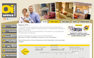 office-immo.fr website preview