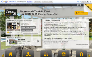 century21chapraisimmobilier.com website preview