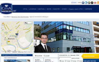 besancon.citya.com website preview