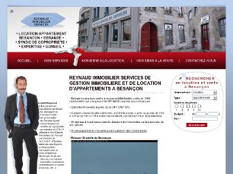 reynaud-immobilier.com website preview