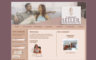 cabinet-seiler.com website preview