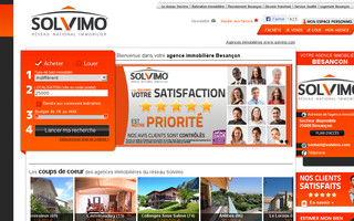 immobilier-besancon.solvimo.com website preview