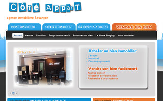 cote-appart.fr website preview