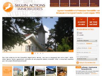 seguin-immobilier.com website preview