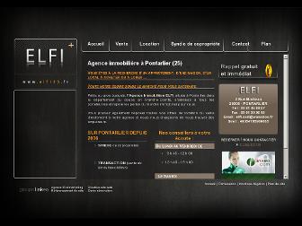 elfi25.fr website preview