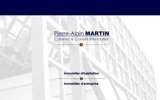 pierrealainmartin.fr website preview