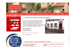 christophe-evieux.fr website preview