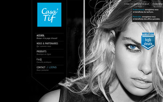 casatif.fr website preview