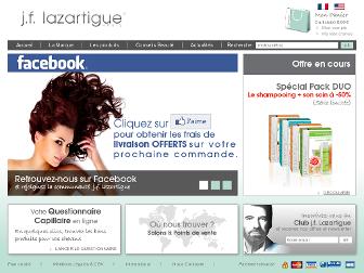 jflazartigue.fr website preview