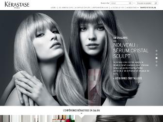 kerastase.fr website preview