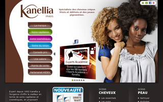 kanellia.com website preview