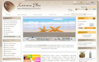 karamelles.com website preview