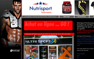 nutrisport-performances.com website preview