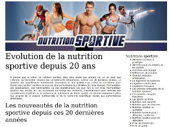 nutrition-sportive.eu website preview