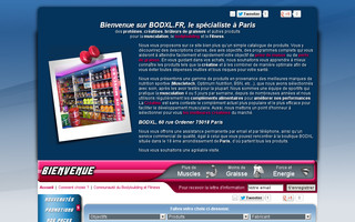 bodxl.fr website preview