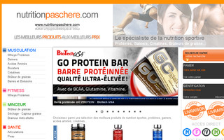 nutritionpaschere.com website preview