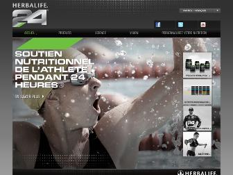 performancenutrition.herbalife.fr website preview