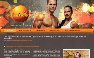 lns-nutrition-sportives.fr website preview