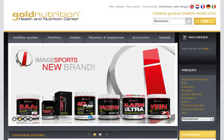 goldnutrition.net website preview