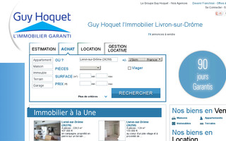 guyhoquet-immobilier-livron.com website preview