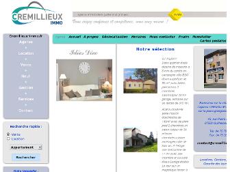 cremillieux-immo.fr website preview
